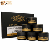 24K Gold Facial Kit with Glutathione (100ml)