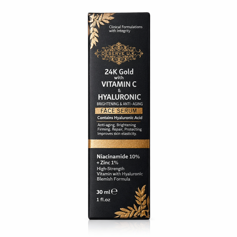24K Gold Vitamin C with Hyaluronic Face Serum