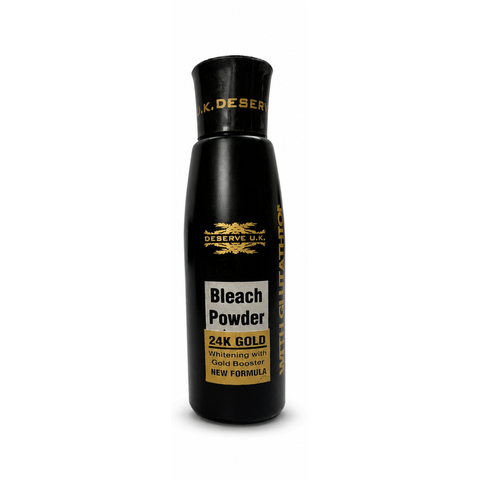 24K Gold Skin Polish with 20 Volume & Bleach powder