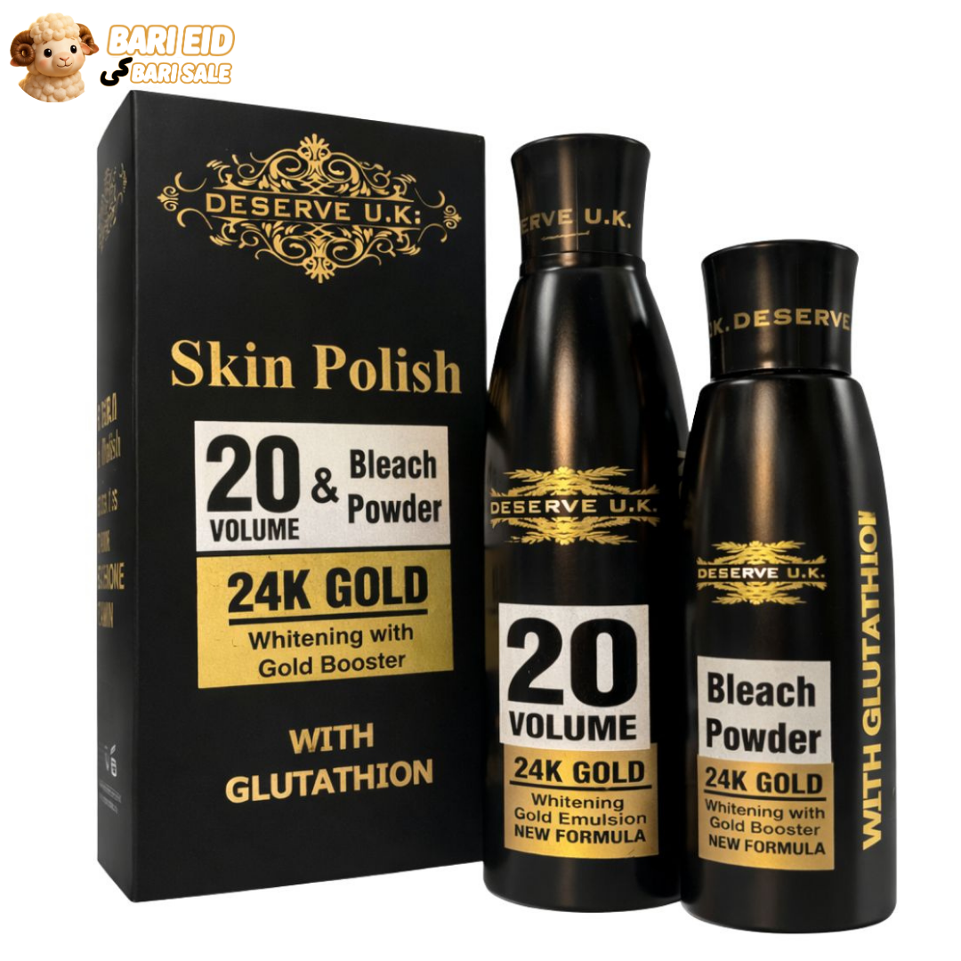 24K Gold Skin Polish with Glutathione